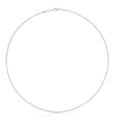 Cadena Mediana Chain De Plata Con Bolas, 45cm 511900520