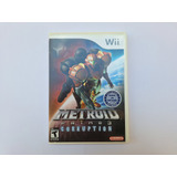 Metroid Prime 3 Corruption Completo Original Wii