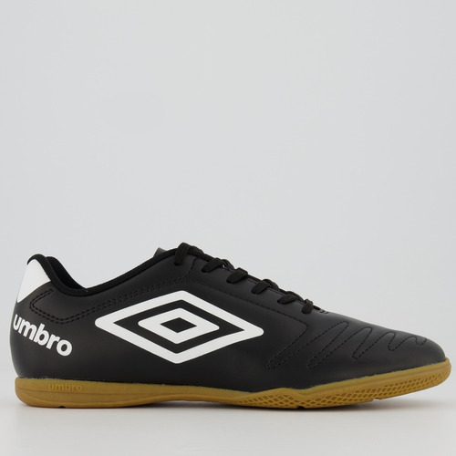 Chuteira Umbro Class Futsal Preta E Branca