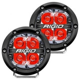 Faros Auxiliares Faro Redondo Rigid 360 Series 4 Spot / Roj