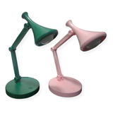 Lampara Led Recargable Escritorio Portatil Flexible Colores Estructura Rosa