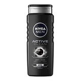 Nivea For Men Active Clean Body Wash - 16.9 Oz