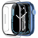 Funda Protectora Para Apple Watch 45 Mm Full Cover Templado