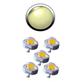 Chip Super Power Led 1w 3w Branco Quente (5 Unidades)