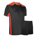 Set Camiseta + Short Modelo Betis  Negro-rojo Chile