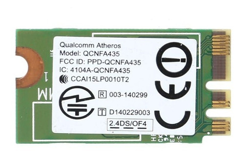 Placa Wireless Qcnfa435 Dual Band 2.4 5 Ghz P/ Acer A515-51