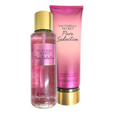 Set Victoria's Secret Crema Y Body Locion Pure Seduction
