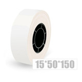 Cinta Rotuladora G&g Blanca 150 Etiquetas 15x50mm 110hw Gyg