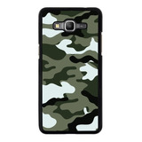 Funda Para Samsung Galaxy Camuflaje Militar Tonos Verde
