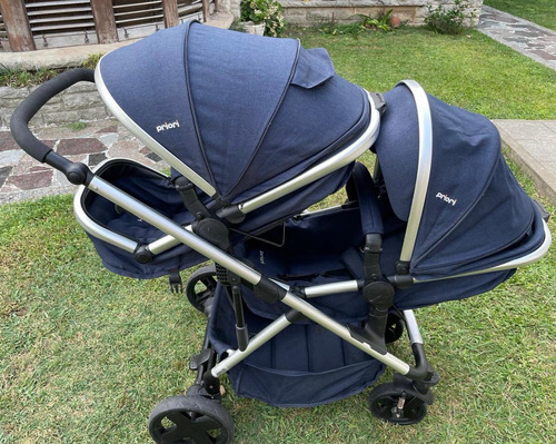 Cochecito Bebe Duo Mellizos Marca Priori