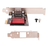 Placa Pcie Placa De Rede Gigabit 10/100/1000mbps Rj45 Wired