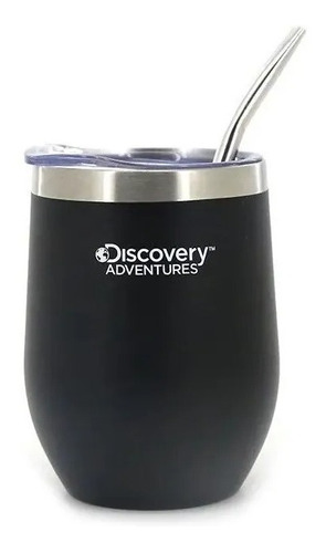 Mate Acero Inoxidable Vaso Térmico Discovery Tapa Bombilla *