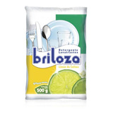 Lavatrastes Polvo Biodegradable Briloza Caja C/20 Pzas 500g