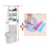 Mueble Organizador De Baño + Tapete Antiderrapante