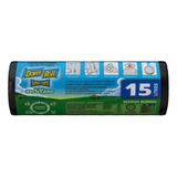 Saco De Lixo Super Forte Reciclado 15l 40un + 20% Dover Roll