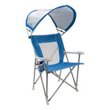 Silla De Playa Plegable Para El Sol Con Sombrilla Al Aire Li