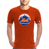 Playera Beisbol  New York Mets Big Logo Deporte