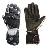 Guantes Afd Moto Piel Impermeables Protecciones Premium