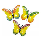 Decoración De Pared Con Forma De Mariposa Para Jardin, Bonit