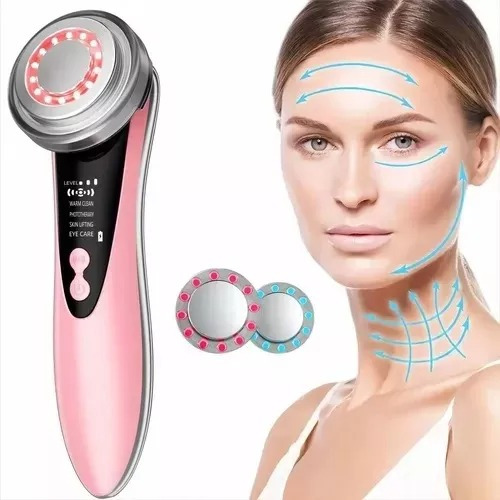 4 En 1 Portátil Facial Ultrasónico Por Electroestimulación