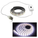 Tira Luz Led Blanca Con Sensor Para Cocina Baño Armario X2m