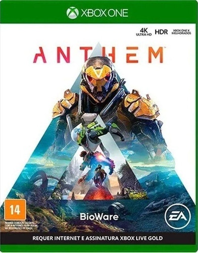 Jogo Anthem Xbox One Br Mídia Física