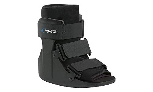 Bota Corta Fractura Cam Walker, Mediana, Negra, Usa1401...