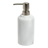 Dispenser Jabon Liquido Resina Simil Marmol Blanco Carrara