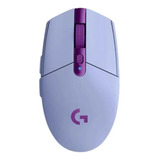 Mouse Gamer Inalámbrico Logitech Serie G Lightsped G305 Lila