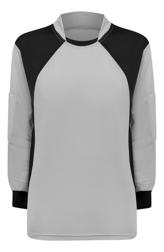 Camisa Goleiro Infantil Com Espuma No Cotovelo Acolchoada