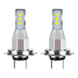 2 Bombillas Led H7 Para Faros Delanteros De Moto, 2000 Lm, 6