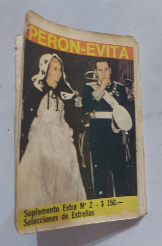 Antiguo Suplemento Selecciones De Estrellas Peron - Evita.
