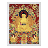 Quadro Buda, Buddha Shakyamuni, Tela Canvas 45x60cm Luxo N.2