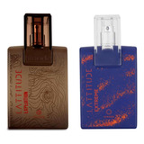 Perfume Linha Lattitude Hinode Expedition 100ml + Extreme 100ml Masculino