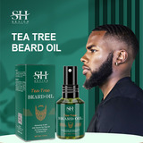 Aceite De Té Natural Para Barba Con Biotina De Árbol Para Ho