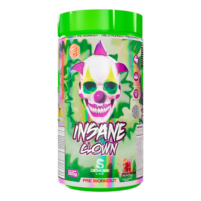 Pré Treino Insane Clown 350g Demons Lab Sabor Fruit punch | Frete grátis