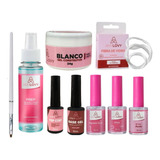 Kit Anylovy Gel Preparadores Finalizador (gel A Escolher)