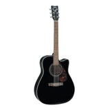 Guitarra Folk Electroacustica / Black Negro Fx370cbl Yamaha