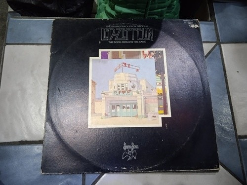 Lp Led Zeppelin Song The Remains Formato Acetato,long Play