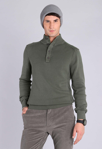 Sweater Half Button Arrow Sw2711wve