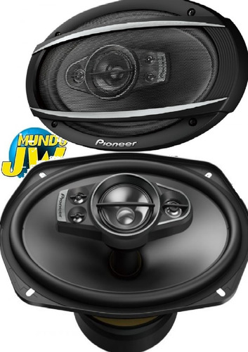 Par Parlantes Pioneer 6x9 Pentaxiales 5 Vias Linea Tope Gama