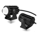 Foco Moto Led Bicolor Acero Pequeño 12-80v