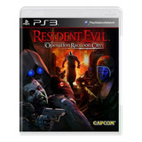 Jogo Seminovo Resident Evil Operation Raccoon City Ps3