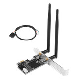 Tarjeta Wifi Pcie De 1200 Mbps (5 Ghz Y 2,4 Ghz) Red Inalámb