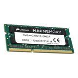 Memoria Ram Mac Memory Color Verde  4gb Cmsa4gx3m1a1066c7