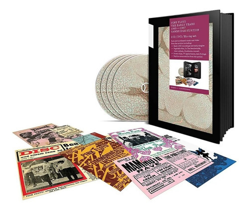 Pink Floyd The Early Years 1965 - 1967 Cd Dvd Blu-ray 
