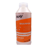Shampoo Mav Maracuya Y Queratina 1l Ph Acido Brillo Cabello