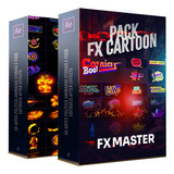 850 Fx Master Cartoon Elements Para After Efefcts E Premiere