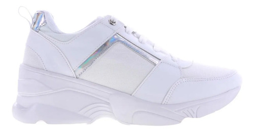 Tenis Para Mujer Casuales Multi-textura Plataforma