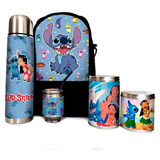 Juego De Mate Completo Lilo & Stitch Cuero Set Kit Matero